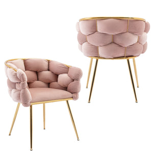 Luxury Modern Simple Leisure Single Sofa Chair Bedroom Lazy Person Household Dresser Stool Manicure Table Back Chair