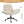 Swivel Chair With Adjustable Armrests And Wheels For Home Office - Beige