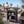 Outdoor Bar Patio Kitchen Island with HDPE & Aluminum Frame
