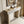 Entryway Table With 2 Hidden Handle Drawers For Entrance - Beige / Yellow