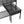 L-Shaped Triple Twin Size Bunk Bed, Industrial Design With Integrated Ladder And Full Length Guardrails - Black