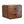 Solid Wood Floating Mini Nightstand, 2-Drawers, Chestnut