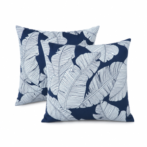 2 Pack Outdoor Pillow Covers 18x18 Inch