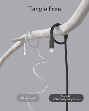 Anker <b>641</b> USB-C to Lightning Cable (Flow, Silicone) - TRAPSKI