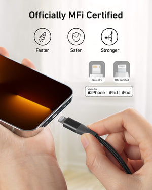 Anker <b>551</b> USB-A to Lightning Cable (3 ft / 6 ft / 10 ft) - TRAPSKI