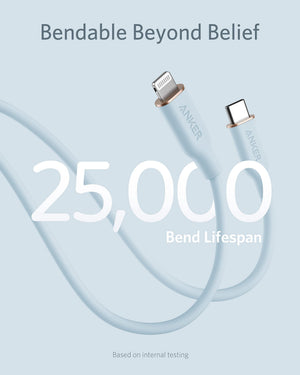 Anker <b>641</b> USB-C to Lightning Cable (Flow, Silicone) - TRAPSKI