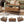 Rectangle Lift Top Coffee Table With Hidden Storage And Lower Shelf - Brown