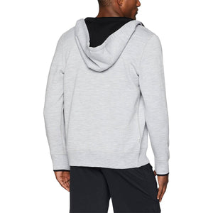 Men's Brushed Merino Wool Full-Zip Hoodie - Heavyweight - TRAPSKI