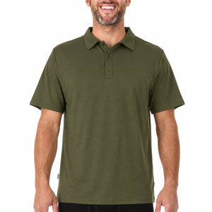 Microweight Men's Wool Polo -  Woolverino