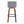 Toriano - Mid Century Modern Fixed Height Barstool Swivel And Round Footrest (Set of 2)