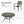 7 Pieces Outdoor Patio Dining Set