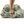 Outdoor Chair Cushions Set of 2, 19 x 19 x 4 Inch Tufted Seat Cushions