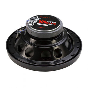 Crunch CS-653 300 Watts 6.5-Inch 3-Way 4 Ohms Car CS Speakers, Black, 2 Pair