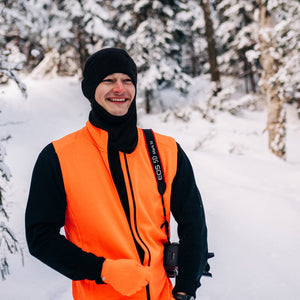 Heavyweight Men's Wool Vest - 100% Merino Wool - TRAPSKI