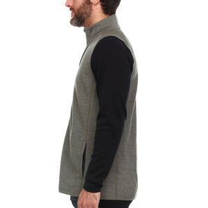 Heavyweight Men's Wool Vest - 100% Merino Wool - TRAPSKI