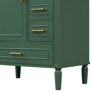 Traditional Bathroom Vanity Set With Soft Close Doors