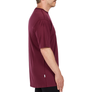 Lightweight Men's Wool T Shirt Crew - 100% Merino Wool