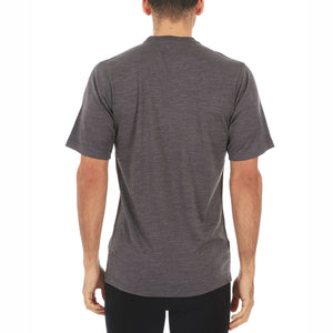 Lightweight Men's Wool T Shirt Crew - 100% Merino Wool