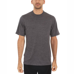 Lightweight Men's Wool T Shirt Crew - 100% Merino Wool
