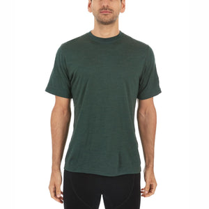 Lightweight Men's Wool T Shirt Crew - 100% Merino Wool