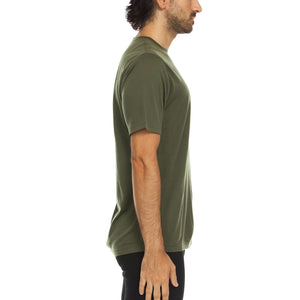 Lightweight Men's Wool T Shirt Crew - 100% Merino Wool