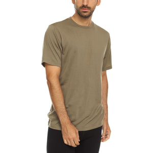 Lightweight Men's Wool T Shirt Crew - 100% Merino Wool