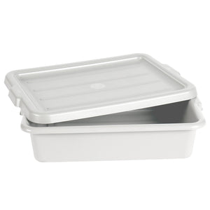 Commercial Meat Tubs with Lids - 6-Pack