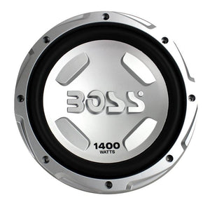 BOSS AUDIO CX122 12" 1400W Car Power Subwoofers Sub+Mono Amplifier+ Amp Kit+Box