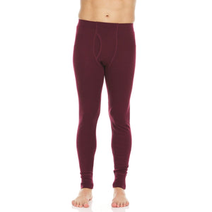 Midweight Men's Wool Bottom Thermal Base Layer - 100% Merino Wool - TRAPSKI