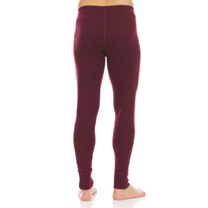Midweight Men's Wool Bottom Thermal Base Layer -  100% Merino Wool
