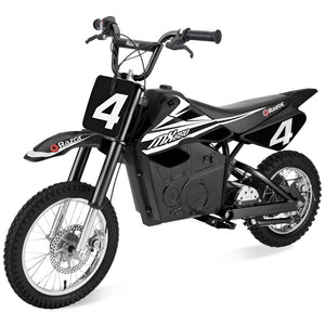 Razor MX650 Dirt Rocket High-Torque Electric Motocross Dirt Bike, 17 MPH, Black