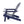 Zenithia Outdoor Foldable Adirondack Chair with 2 Cup Holders