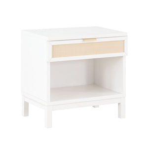 Blake - 1 Drawer Nightstand - White