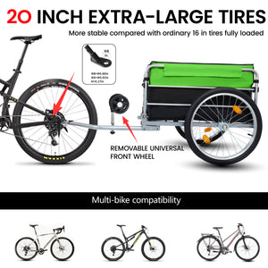 Heavy Duty Bike Cargo Trailer