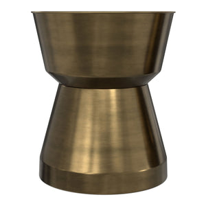 Allegra - Side Table - Antique Brass