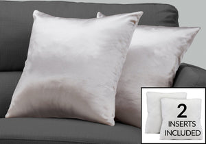 Square Decorative Throw Pillows with Hypoallergenic Insert