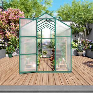 Polycarbonate Walk-In house, Raised Base For Outdoor In All Season