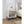 Dumbo - Fluted Nightstand With 1 Drawer - Gray / White