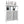 Bamboo Large Capacity Storage Cabinet With Shelves For Bathroom And Living Room - White