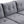 Modern Sectional Sofa Set with L Shape Chaise Lounge and Storage in Grey Velvet Fabric