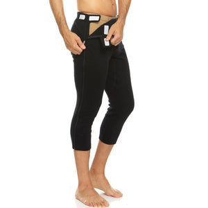 Heavyweight Wool Zip-Off Bottoms 3/4 length - 100% Merino Wool