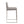 Fuji - Contemporary High Back Counter Stool, Functional Design