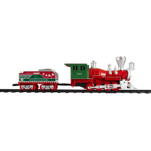 Lionel Trains North Pole Express Holiday Train 29 Piece Set with Smoke Effect