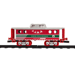 Lionel Trains North Pole Express Holiday Train 29 Piece Set with Smoke Effect