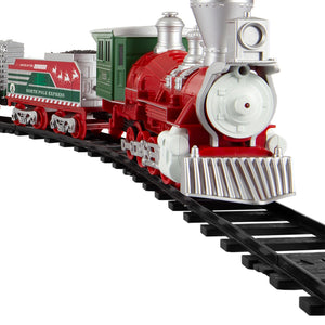 Lionel Trains North Pole Express Holiday Train 29 Piece Set with Smoke Effect