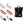 HuntEmUp Hunting Dog Essentials Training Kit - 3 inch Plastic Bumpers With Throw Ropes 6pc +  Mesh Bumper Bag