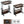 Portable Adjustable Desk With Power Outlets, USB Charging Ports, And Sliding Keyboard Tray - Brown / Black