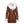 Ayvas Tan Shearling Coat with Fox Fur Trim Hoodie