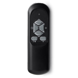 LifeSmart LifePro 6 Element 1500W Infrared Quartz Indoor Space Heater, Brown