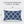 4 Pack Outdoor Lumbar Pillow with Inserts - Navy Trellis